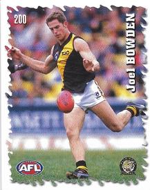 2000 Select AFL Stickers #200 Joel Bowden Front